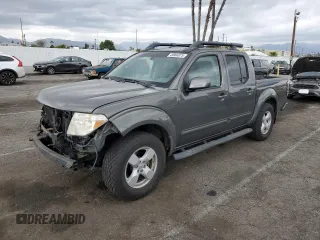 2005 Nissan Frontier LE with VIN 1N6AD07U35C450679, listed as a Copart auction lot 49984075 with 187,852 mi miles and Salvage title. Bid and sale history available at DreamBid. Image 1.