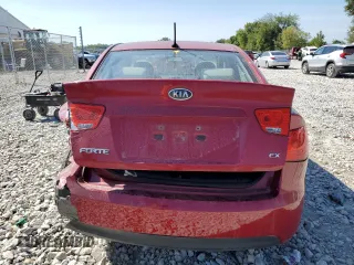 2013 Kia Forte EX with VIN KNAFU4A24D5722681, listed as a Copart auction lot 67335164 with 0 mi miles and Non Repairable. Bid and sale history available at carsss.com. Image 6.