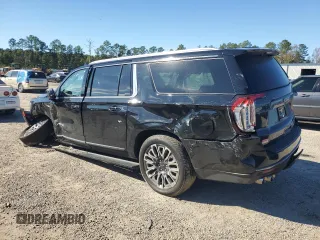 2023 GMC Yukon XL Denali Ultimate with VIN 1GKS2KKL8PR347320, listed as a Copart auction lot 81120334 with 16,028 mi miles and Salvage Title. Bid and sale history available at carsss.com. Image 2.