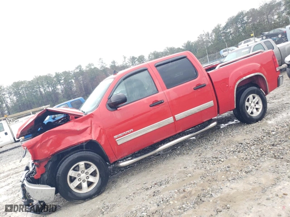 2011 GMC Sierra 1500 SLE with VIN 3GTP1VE00BG268126, listed as a Copart auction lot 48504985 with 189,524 mi miles and Salvage Title. Bid and sale history available at carsss.com. Image 1.