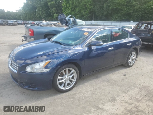 2014 Nissan Maxima 3.5 S with VIN 1N4AA5AP6EC494404, listed as a Copart auction lot 61550894 with 0 mi miles and Clean Title. Bid and sale history available at carsss.com. Image 1.
