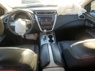 2017 Nissan Murano SL with VIN 5N1AZ2MH6HN163879, listed as a Copart auction lot 80060114 with 96,548 mi miles and Salvage Title. Bid and sale history available at carsss.com. Image 8.