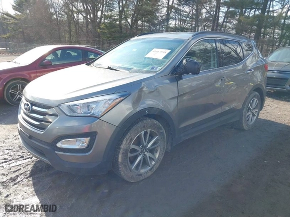 2014 Hyundai Santa Fe Sport with VIN 5XYZUDLAXEG176370, listed as a IAAI auction lot 41667558 with 105,083 mi miles. Bid and sale history available at carsss.com. Image 2.