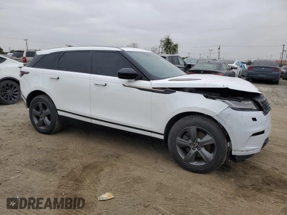 2022 Land Rover Range Rover Velar R-Dynamic S with VIN SALYT2EX7NA329896, listed as a Copart auction lot 55490345 with 54,878 mi miles and Salvage Title. Bid and sale history available at carsss.com. Image 4.