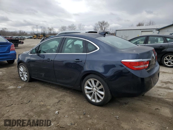 2015 Buick Verano with VIN 1G4PP5SKXF4110704, listed as a Copart auction lot 50593105 with 166,737 mi miles and Salvage Title. Bid and sale history available at carsss.com. Image 2.