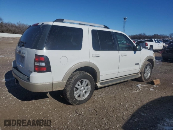 2006 Ford Explorer Eddie Bauer z VIN 1FMEU64836UA31883, wystawiony jako Copart lot #41492345 z przebiegiem 175 556 mil mil oraz Szkoda całkowita • Salvage title. Historia ofert i sprzedaży dostępna na DreamBid. Obrazek 3.