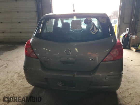 2008 Nissan Versa 1.8 S with VIN 3N1BC13E08L377345, listed as a Copart auction lot 83035104 with 149,526 mi miles and Salvage Title. Bid and sale history available at carsss.com. Image 6.