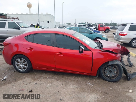 2015 Mazda 3 i SV with VIN JM1BM1T76F1270672, listed as a IAAI auction lot 41605014 with Not Provided miles. Bid and sale history available at carsss.com. Image 14.