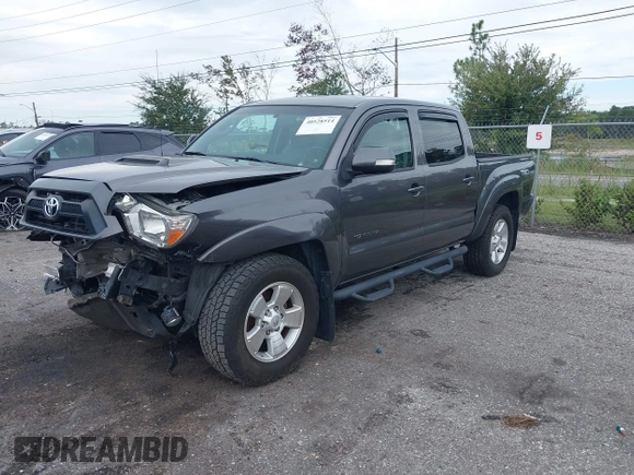 2014 Toyota Tacoma with VIN 5TFLU4EN9EX099414, listed as a IAAI auction lot 40528514 with 122,827 mi miles. Bid and sale history available at carsss.com. Image 16.