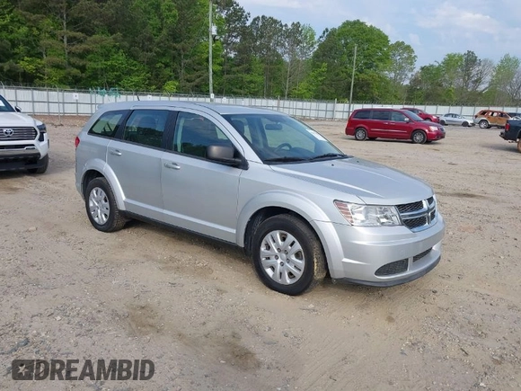 2014 Dodge Journey SE with VIN 3C4PDCAB0ET139916, listed as a IAAI auction lot 42072199 with 92,591 mi miles and . Bid and sale history available at DreamBid. Image 1.