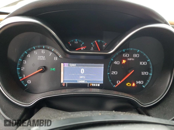 2014 Chevrolet Impala LTZ with VIN 1G1155S38EU145807, listed as a Copart auction lot 53116564 with 134,580 mi miles and Salvage Title. Bid and sale history available at DreamBid. Image 9.