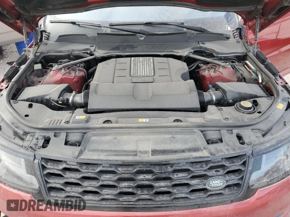 2019 Land Rover Range Rover Sport HSE Dynamic with VIN SALWV2SV0KA418094, listed as a Copart auction lot 83064844 with 111,579 mi miles and Salvage Title. Bid and sale history available at carsss.com. Image 12.