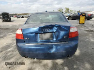 2005 Audi A4 3.0L with VIN WAULT68E85A021636, listed as a Copart auction lot 83424744 with 163,991 mi miles and Salvage Title. Bid and sale history available at carsss.com. Image 6.