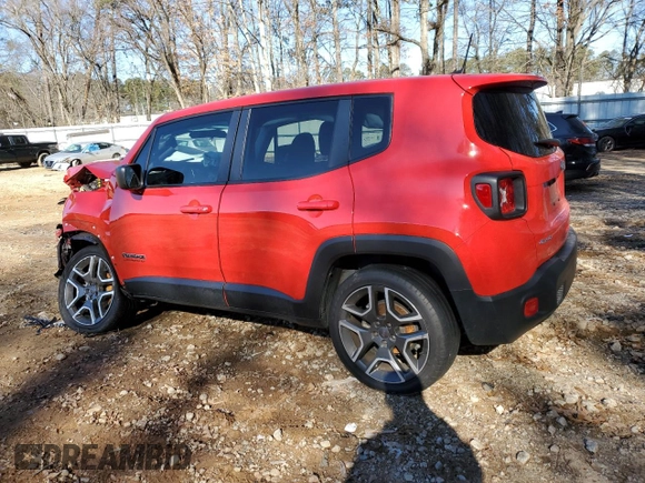 2021 Jeep Renegade Sport с VIN ZACNJDAB6MPM22488, выставлен на аукционе Copart как лот 88940895 с пробегом 49 619 миль миль и Списание • Salvage title. История ставок и продаж доступна на DreamBid. Изображение 2.