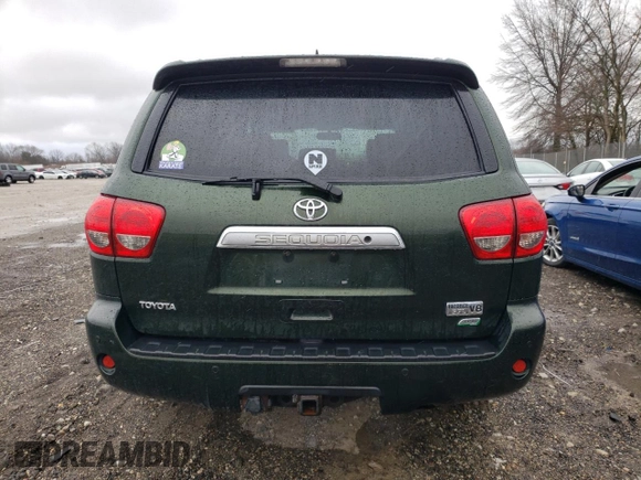 2010 Toyota Sequoia Ltd with VIN 5TDJW5G17AS028083, listed as a Copart auction lot 49801775 with 174,042 mi miles and Salvage Title. Bid and sale history available at carsss.com. Image 6.