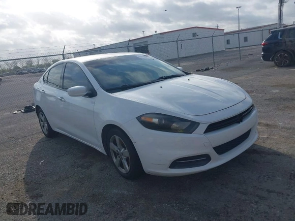 2015 Dodge Dart SXT with VIN 1C3CDFBB9FD344595, listed as a IAAI auction lot 41954706 with 115,877 mi miles. Bid and sale history available at carsss.com. Image 1.