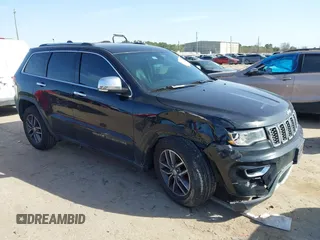 2017 Jeep Grand Cherokee Limited z VIN 1C4RJEBGXHC793569, wystawiony jako IAAI lot #41745572 z przebiegiem 159 453 mil mil oraz . Historia ofert i sprzedaży dostępna na DreamBid. Obrazek 1.