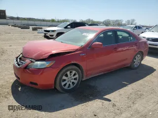2007 Toyota Camry with VIN 4T1BB46K97U029742, listed as a Copart auction lot 52262585 with 166,162 mi miles and Salvage title. Bid and sale history available at DreamBid. Image 1.
