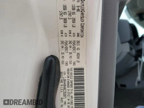 2006 Jeep Commander with VIN 1J8HH48N06C352871, listed as a Copart auction lot 87740115 with 163,703 mi miles and Salvage Title. Bid and sale history available at carsss.com. Image 12.