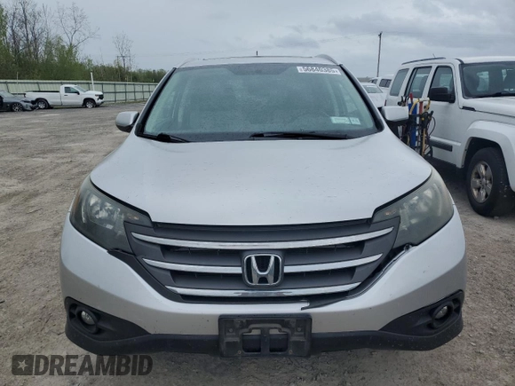 2013 Honda CR-V EX-L z VIN 2HKRM4H72DH623469, wystawiony jako Copart lot #56840385 z przebiegiem 137 287 mil mil oraz Szkody całkowita. Historia ofert i sprzedaży dostępna na DreamBid. Obrazek 5.