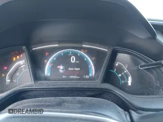2019 Honda Civic Sedan LX with VIN 2HGFC2F66KH550182, listed as a IAAI auction lot 41861965 with 160,344 mi miles. Bid and sale history available at carsss.com. Image 7.