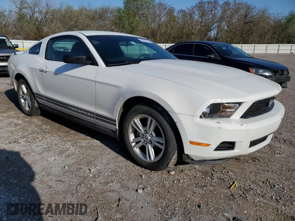 2010 Ford Mustang V6 with VIN 1ZVBP8ANXA5141446, listed as a Copart auction lot 52023755 with 96,093 mi miles and Salvage Title. Bid and sale history available at carsss.com. Image 4.