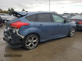 2018 Ford Focus ST with VIN 1FADP3L95JL310207, listed as a Copart auction lot 80940534 with 90,574 mi miles and Salvage Title. Bid and sale history available at DreamBid. Image 3.