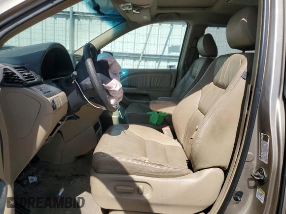 2005 Honda Odyssey EX-L with VIN 5FNRL38785B093344, listed as a Copart auction lot 53192505 with Not provided miles and Salvage title. Bid and sale history available at DreamBid. Image 7.