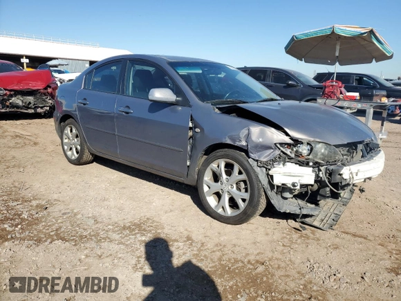 2008 Mazda 3 i Touring with VIN JM1BK32F781113312, listed as a Copart auction lot 70970593 with 157,937 mi miles and Salvage Title. Bid and sale history available at DreamBid. Image 4.