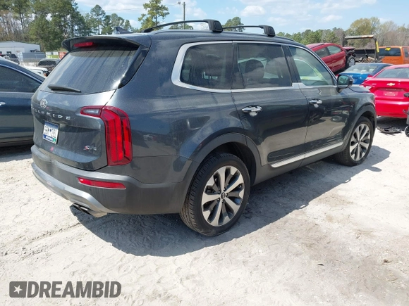2020 Kia Telluride S with VIN 5XYP64HC4LG048473, listed as a IAAI auction lot 41901438 with 125,089 mi miles and . Bid and sale history available at DreamBid. Image 4.