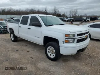 2014 Chevrolet Silverado 1500 Work Truck with VIN 3GCUKPEC3EG445312, listed as a Copart auction lot 47653685 with 207,580 mi miles and Clean Title. Bid and sale history available at carsss.com. Image 4.