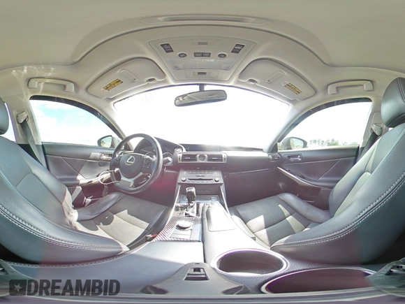 2015 Lexus IS 250 with VIN JTHBF1D20F5063134, listed as a Copart auction lot 54913825 with 123,287 mi miles and Salvage title. Bid and sale history available at DreamBid. Image 14.