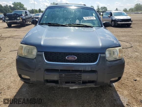 2001 Ford Escape XLT z VIN 1FMYU04111KB13287, wystawiony jako Copart lot #62183415 z przebiegiem 237 142 mil mil oraz Szkoda całkowita • Salvage title. Historia ofert i sprzedaży dostępna na DreamBid. Obrazek 5.