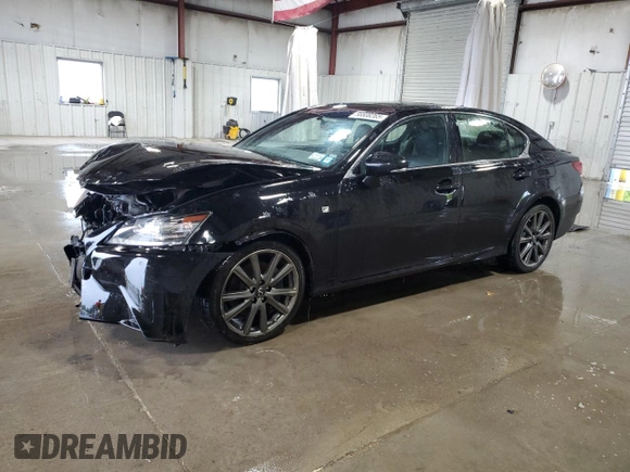 2015 Lexus GS 350 with VIN JTHCE1BL9FA007381, listed as a Copart auction lot 56608265 with 60,452 mi miles and Salvage title. Bid and sale history available at DreamBid. Image 1.
