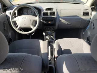 2003 Kia Rio with VIN KNADC165036147905, listed as a Copart auction lot 50461634 with 86,086 mi miles and Salvage Title. Bid and sale history available at carsss.com. Image 8.