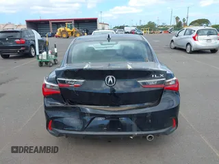 2020 Acura ILX w/Premium Pkg with VIN 19UDE2F78LA007717, listed as a IAAI auction lot 41709255 with 36,673 mi miles. Bid and sale history available at carsss.com. Image 16.