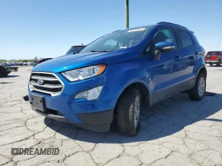 2021 Ford EcoSport SE z VIN MAJ6S3GL6MC409572, wystawiony jako Copart lot #53320685 z przebiegiem 26 448 mil mil oraz Szkoda całkowita • Salvage title. Historia ofert i sprzedaży dostępna na DreamBid. Obrazek 1.