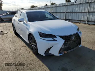 2019 Lexus GS with VIN JTHBZ1BL4KA017648, listed as a Copart auction lot 65850564 with 47,267 mi miles and Salvage Title. Bid and sale history available at carsss.com. Image 4.
