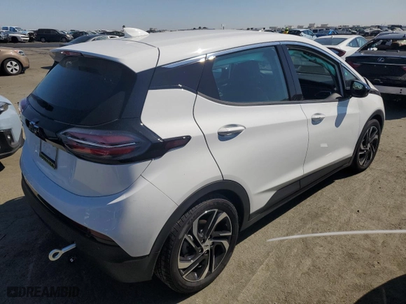 2022 Chevrolet Bolt EV 2LT with VIN 1G1FX6S09N4133533, listed as a Copart auction lot 69432854 with 18,041 mi miles and Salvage Title. Bid and sale history available at carsss.com. Image 3.