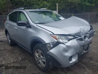 2014 Toyota RAV4 LE with VIN JTMBFREV1ED075953, listed as a IAAI auction lot 42524374 with 44,006 mi miles and . Bid and sale history available at DreamBid. Image 1.