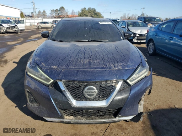 2022 Nissan Maxima SV with VIN 1N4AA6CV0NC505124, listed as a Copart auction lot 46819955 with 89,357 mi miles and Salvage Title. Bid and sale history available at carsss.com. Image 5.