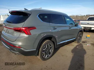 2022 Hyundai Santa Fe Limited with VIN 5NMS4DALXNH455491, listed as a Copart auction lot 47352185 with 36,467 mi miles and Salvage Title. Bid and sale history available at carsss.com. Image 3.