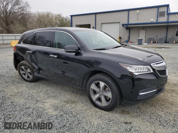 2014 Acura MDX with VIN 5FRYD3H20EB020030, listed as a Copart auction lot 48333315 with 110,777 mi miles and Salvage Title. Bid and sale history available at carsss.com. Image 4.