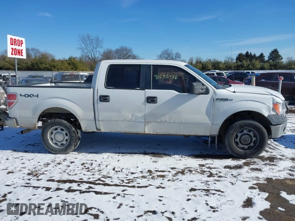 2014 Ford F-150 XL with VIN 1FTFW1EF5EFA45595, listed as a IAAI auction lot 41535410 with 124,208 mi miles. Bid and sale history available at carsss.com. Image 13.