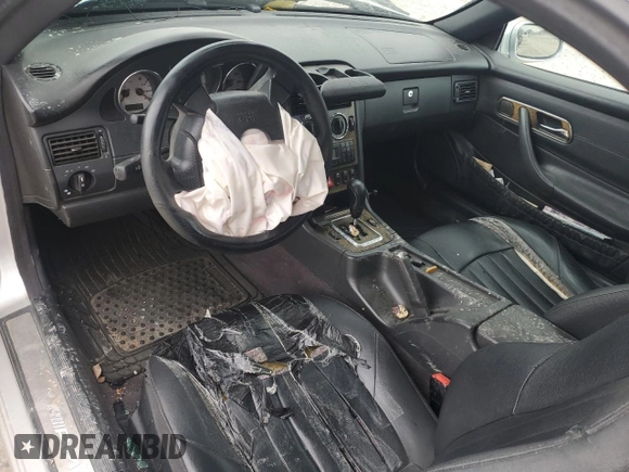 2003 Mercedes-Benz SLK with VIN WDBKK66F13F285485, listed as a Copart auction lot 50996885 with Not provided miles and Salvage title. Bid and sale history available at DreamBid. Image 8.