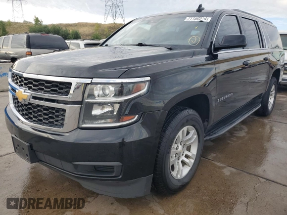 2019 Chevrolet Suburban LT with VIN 1GNSKHKC2KR298694, listed as a Copart auction lot 71160314 with 251,709 mi miles and Clean Title. Bid and sale history available at DreamBid. Image 1.