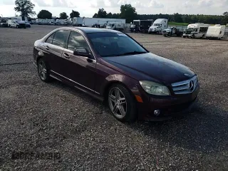 2009 Mercedes-Benz C 300 Sport with VIN WDDGF54X39R053551, listed as a Copart auction lot 62037465 with 175,372 mi miles and Salvage title. Bid and sale history available at DreamBid. Image 13.