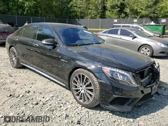 2016 Mercedes-Benz S-Class AMG S 63 with VIN WDDUG7JB7GA230120, listed as a Copart auction lot 70949214 with 112,697 mi miles and Salvage Title. Bid and sale history available at carsss.com. Image 10.