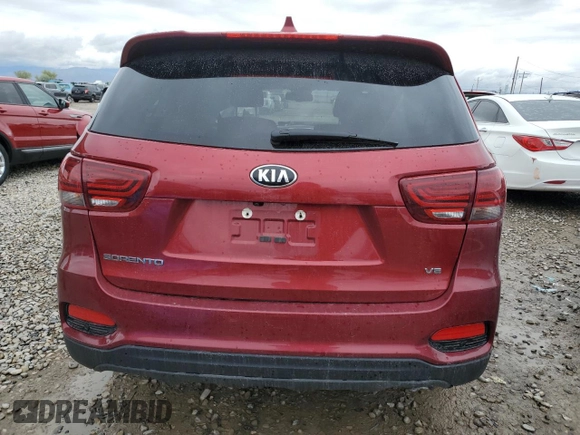 2019 Kia Sorento LX z VIN 5XYPGDA51KG468487, wystawiony jako Copart lot #55267365 z przebiegiem 112 479 mil mil oraz Szkoda całkowita • Salvage title. Historia ofert i sprzedaży dostępna na DreamBid. Obrazek 6.