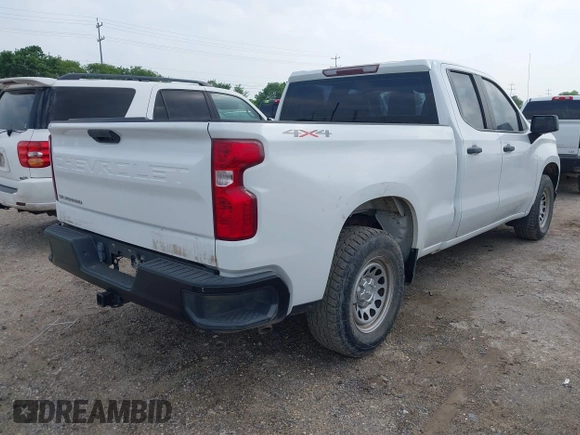 2020 Chevrolet Silverado 1500 Work Truck with VIN 1GCRYAEF7LZ176515, listed as a IAAI auction lot 41895336 with 87,427 mi miles and . Bid and sale history available at DreamBid. Image 4.